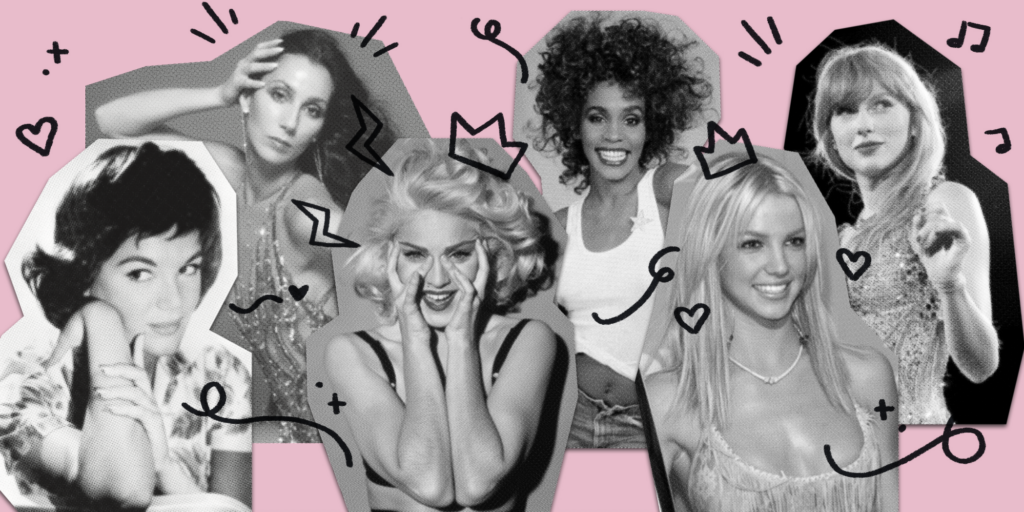 women in pop spread